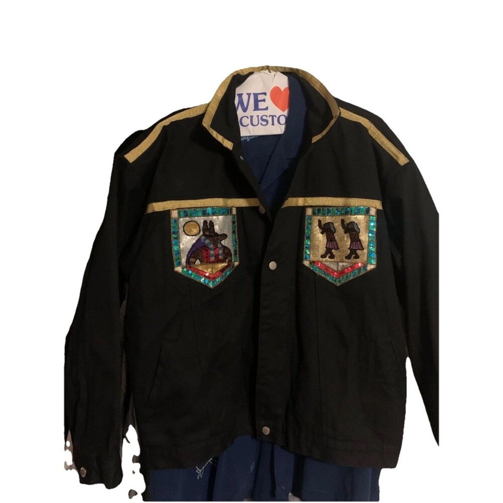 Whittall & Shon Black Jacket Sz L